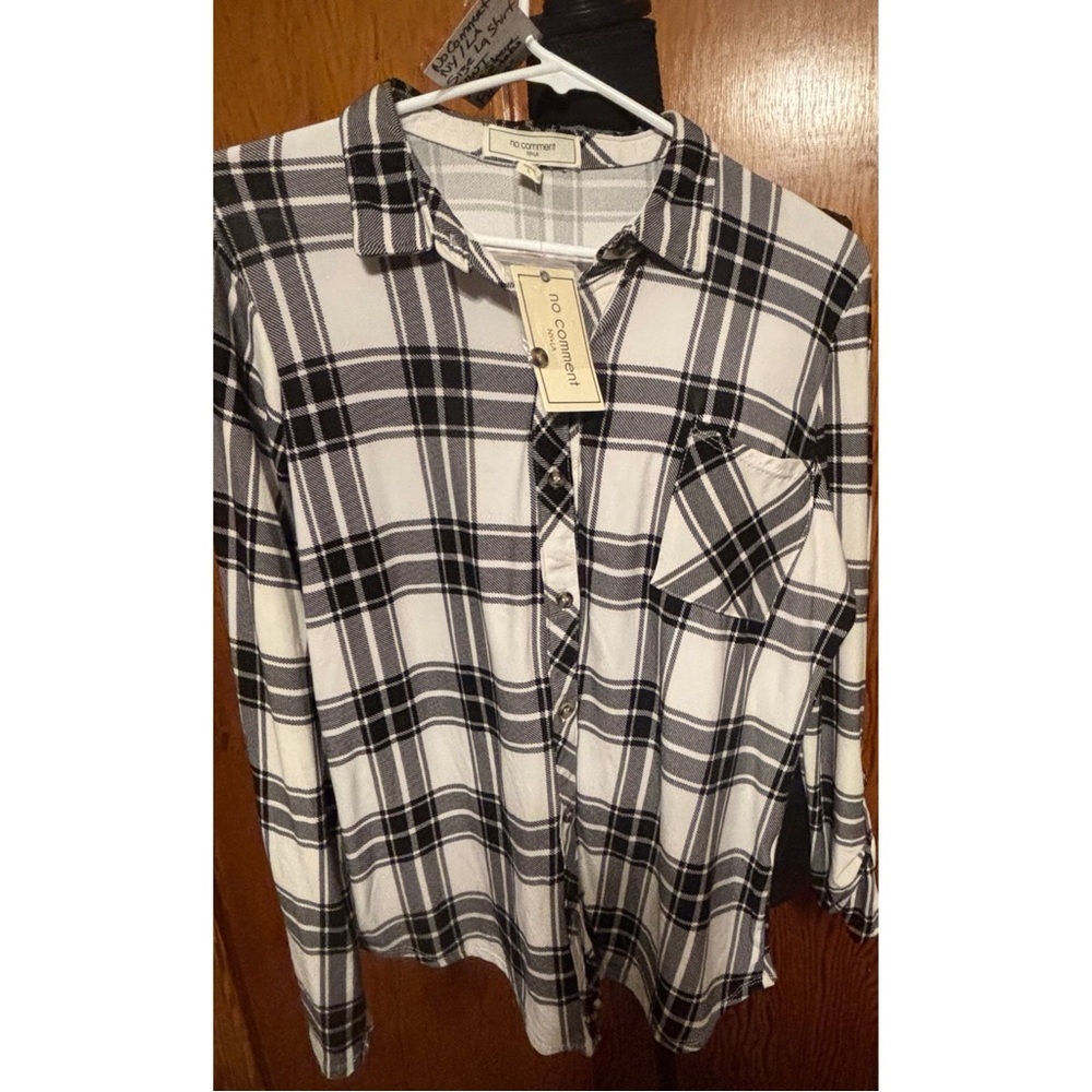 No Commitment, Black And White Plaid